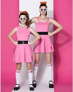 Kids Blossom Dress Costume - The Powerpuff Girls 5 Kids Blossom Dress Costume - The Powerpuff Girls -Halloween Costumes 01580968 c