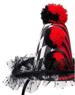 Scary Clown Mini Hat Headband -Halloween Costumes 01582360 c