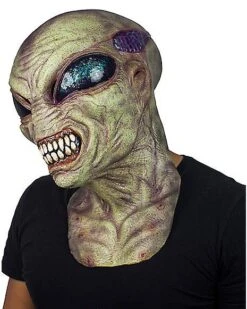 Green Alien Full Mask -Halloween Costumes 01582659 c