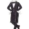 Adult Jack Skellington Plus Size Costume Kit - The Nightmare Before Ch