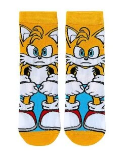 Tails Crew Socks - Sonic The Hedgehog