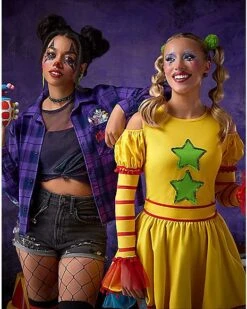 Adult Killer Klowns From Outer Space Flannel Shirt -Halloween Costumes 01597632 c