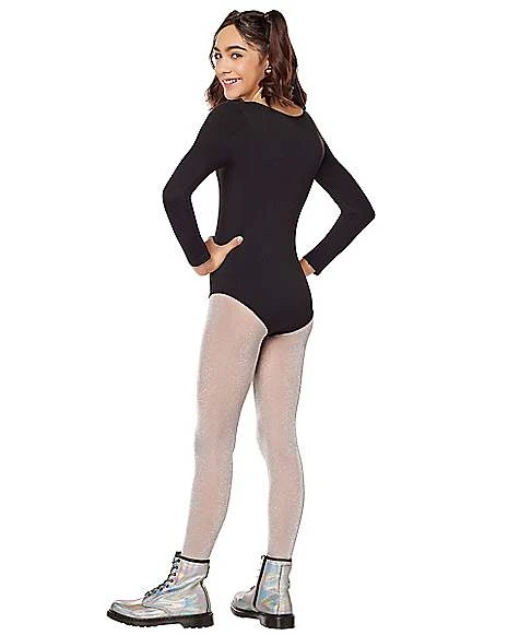 Kids Black Bodysuit 2 Kids Black Bodysuit - Image 2