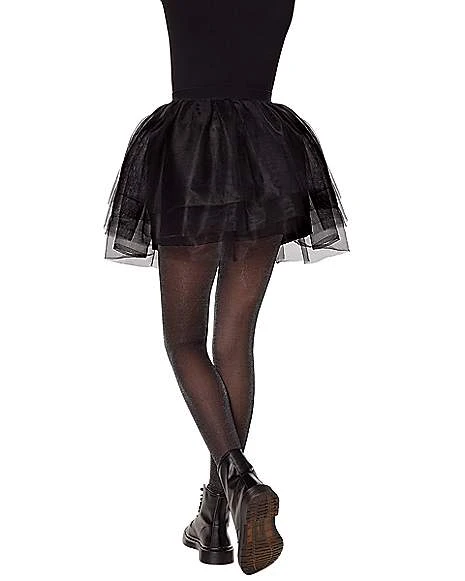 Kids Black Tulle Skirt 2 Kids Black Tulle Skirt - Image 2