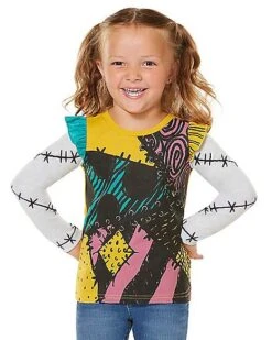 Toddler Sally Long Sleeve T Shirt - The Nightmare Before Christmas