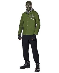 Adult The Riddler Jacket - The Batman -Halloween Costumes 01601400 c