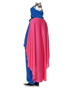 Adult Super Grover Union Suit - Sesame Street -Halloween Costumes 01601558 d