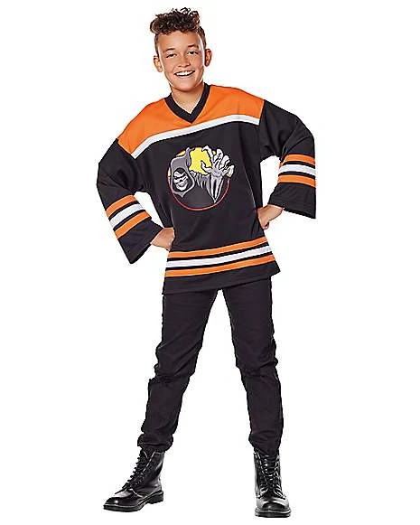 Kids Spirit Halloween Hockey Jersey 1 Kids Spirit Halloween Hockey Jersey
