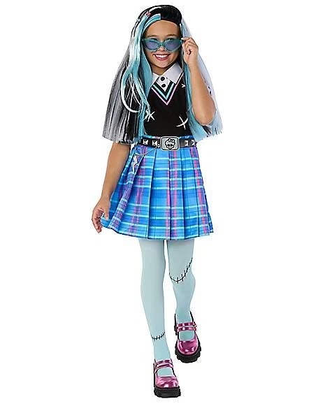 Kids Frankie Stein Costume - Monster High 1 Kids Frankie Stein Costume - Monster High