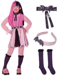Kids Draculaura Costume - Monster High 6 Kids Draculaura Costume - Monster High -Halloween Costumes 01606292 c