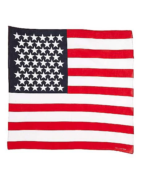 American Flag Bandana 2 American Flag Bandana - Image 2