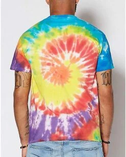 Happy Accidents Tie Dye Bob Ross T Shirt -Halloween Costumes 03211547 d