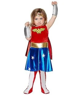 Toddler Wonder Woman Costume - DC Comics -Halloween Costumes 07022296 c