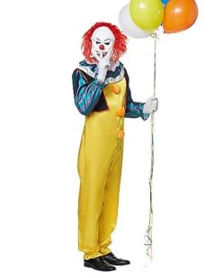 Adult Pennywise Costume - It -Halloween Costumes 07268048 d