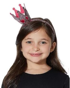 Kids Mini Glitter Crown