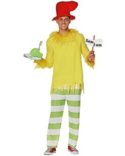 Adult Sam I Am Costume - Dr. Seuss -Halloween Costumes 07403066 c