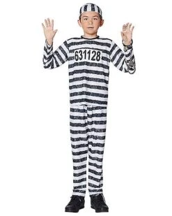 Kids Jailbird Costume