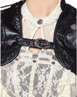Black Steampunk Vest -Halloween Costumes 07467640 c