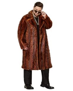 Faux Fur Coat -Halloween Costumes 07521479 g