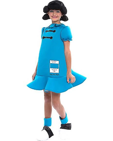 Kids Lucy Deluxe Costume - Peanuts 1 Kids Lucy Deluxe Costume - Peanuts