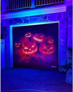 Evil Pumpkins Garage Single Door Cover