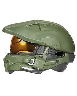 Kids Master Chief Light-Up Helmet Deluxe - Halo -Halloween Costumes 07651862 c