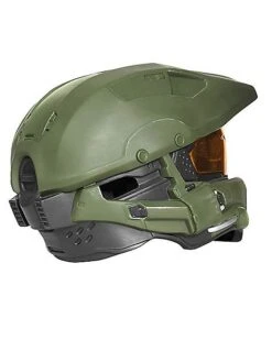 Kids Master Chief Light-Up Helmet Deluxe - Halo -Halloween Costumes 07651862 d