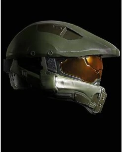Kids Master Chief Light-Up Helmet Deluxe - Halo -Halloween Costumes 07651862 f
