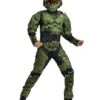 Kids Master Chief Muscle Costume - Halo Infinite