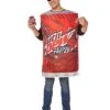 Adult Code Red Costume - Mountain Dew