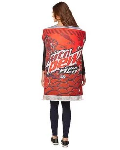 Adult Code Red Costume - Mountain Dew -Halloween Costumes 07656531 d