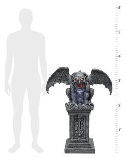 3.5 Ft Gargoyle Animatronic -Halloween Costumes 07687833 h